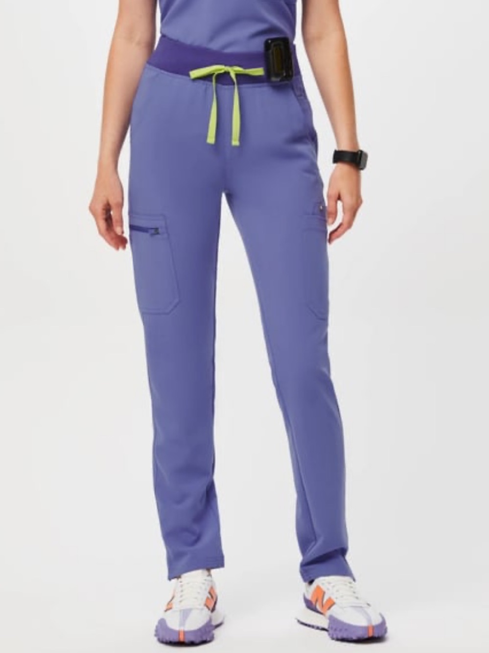 FIGS Blueberry High Waisted Yola Scrub Pant XSP